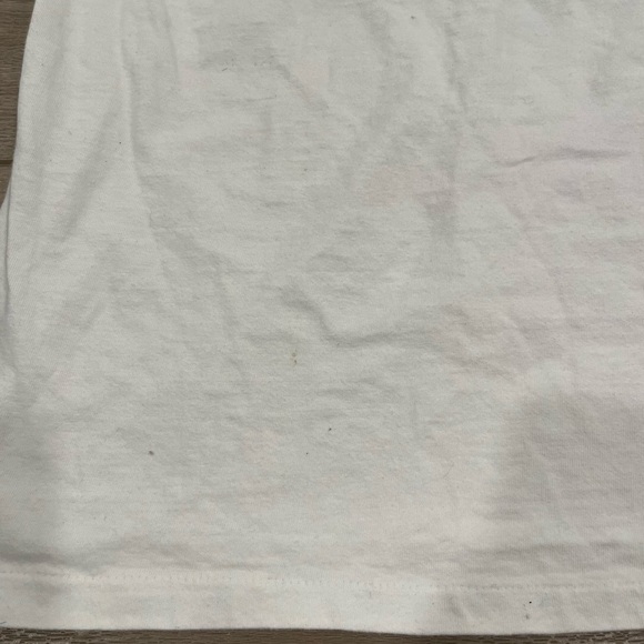 Vintage 90s Disney Prince Goofy Tennis White Tee Single Stitch Disney Size Small - Picture 8 of 8